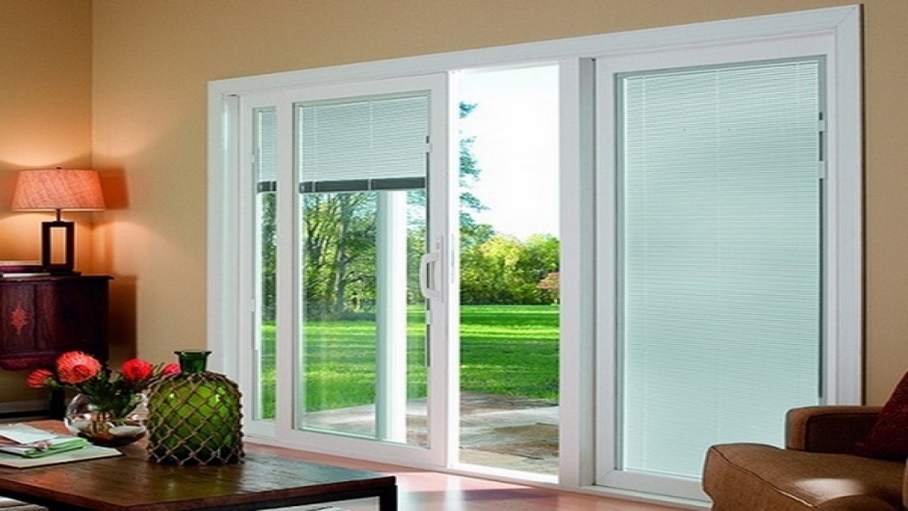 Sliding Patio Door Blinds Ideas Sliding Doors