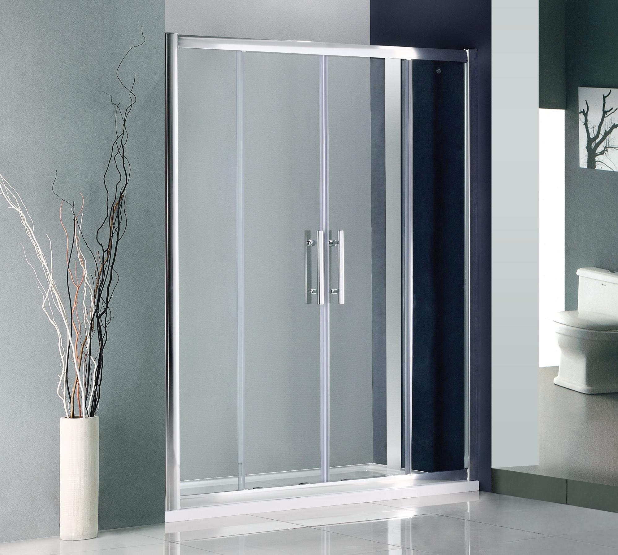 1600mm Double Sliding Door Shower Enclosure1600mm Double Sliding Door Shower Enclosure