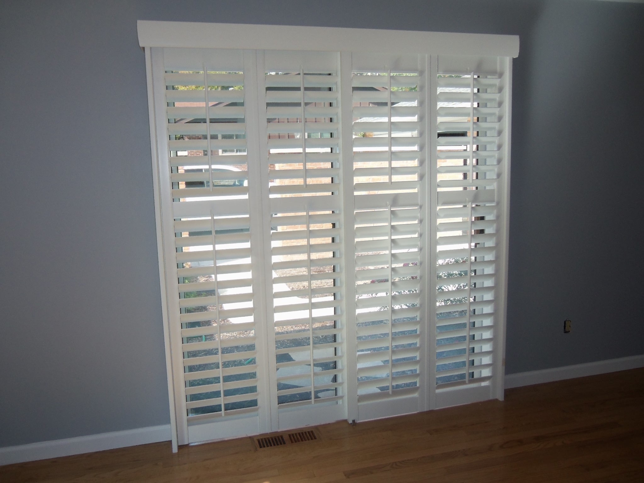 Bypass Shutters For Sliding Glass Doors2048 X 1536