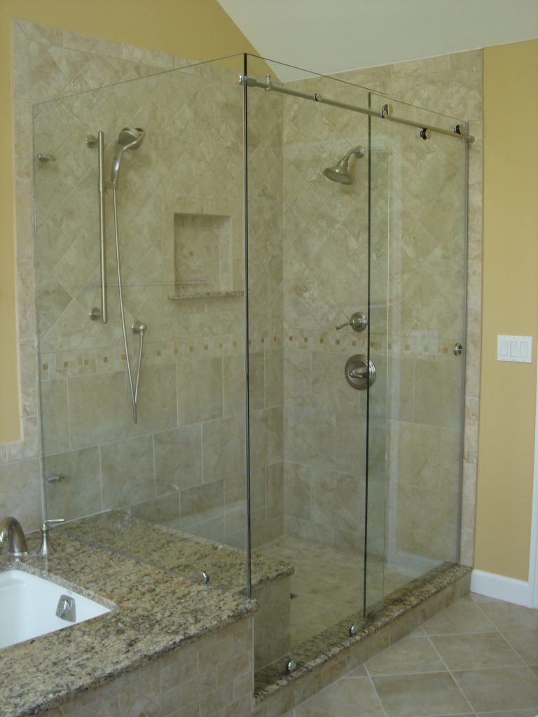 Fixed Panel Sliding Shower Door | Sliding Doors