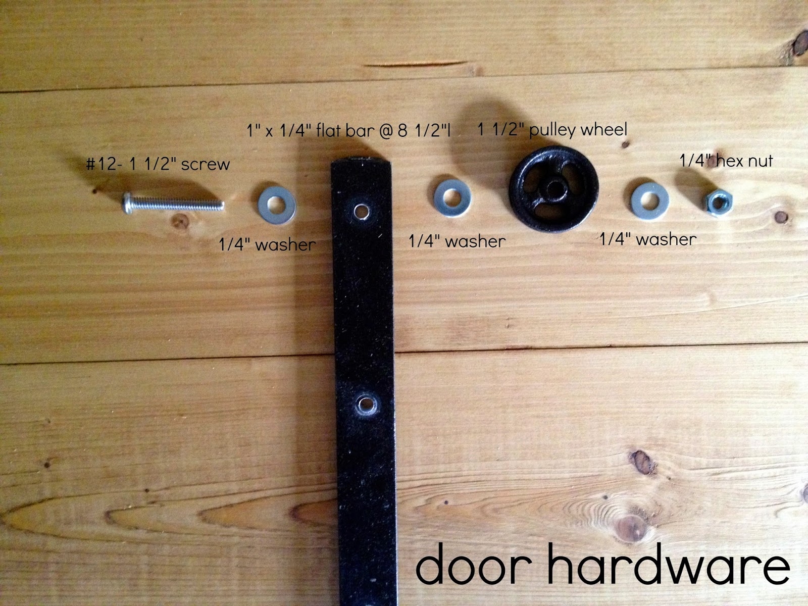 Make My Own Sliding Barn Door Hardware1600 X 1200