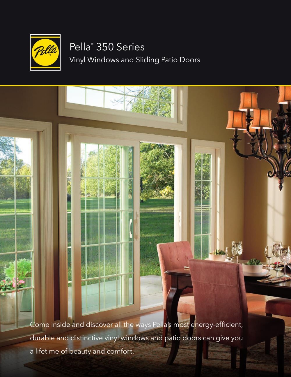 Most Energy Efficient Sliding Patio Doorspella 350 series vinyl windows and patio doors pella pdf