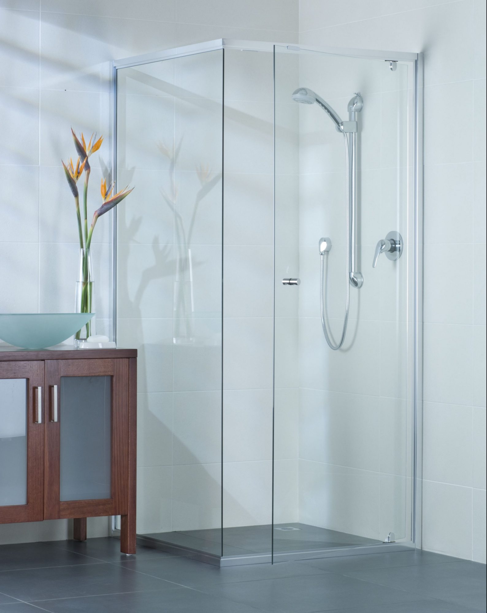 Semi Frameless Sliding Door Shower Screen