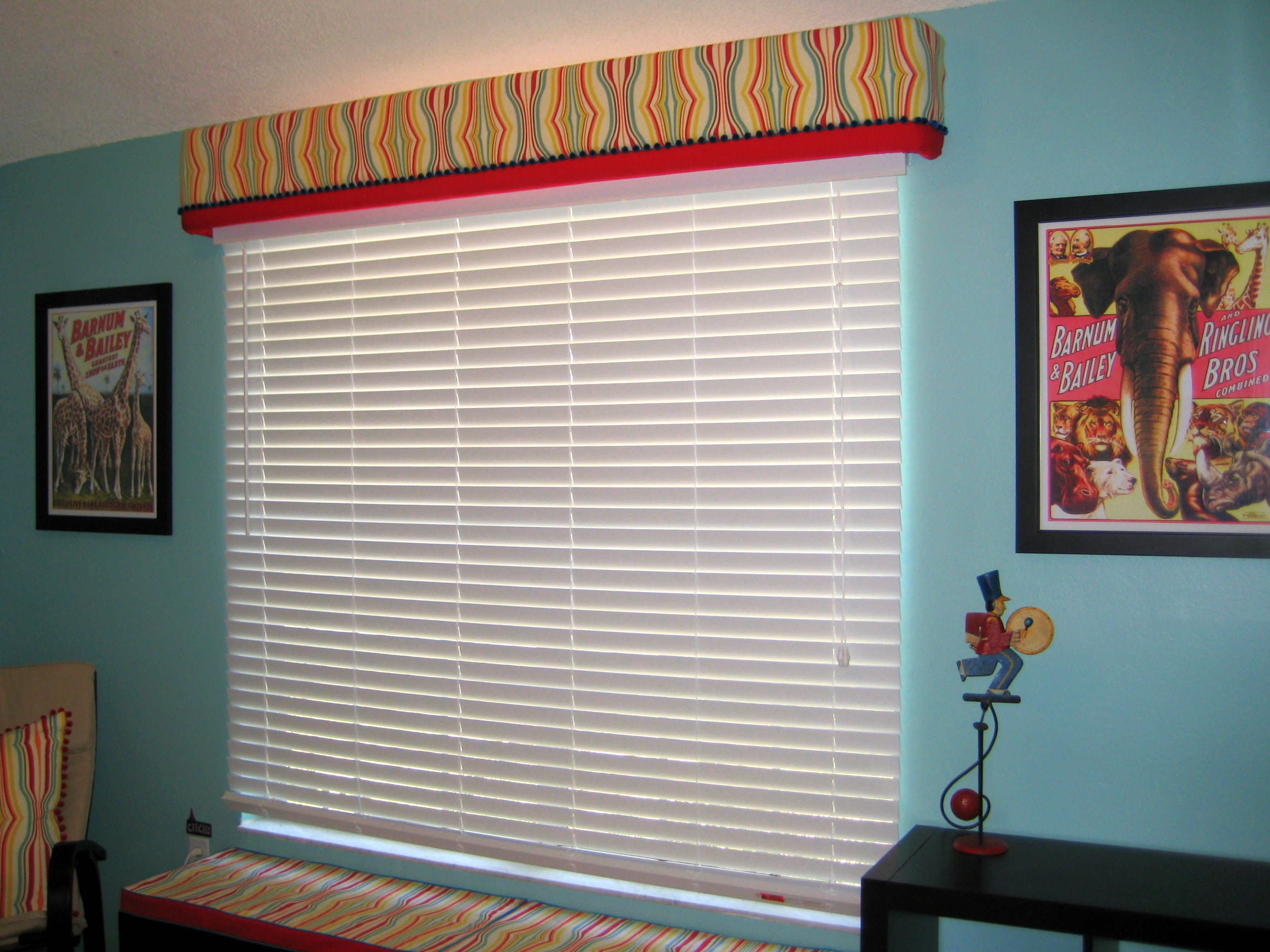 Cornice Board Over Sliding Glass Door