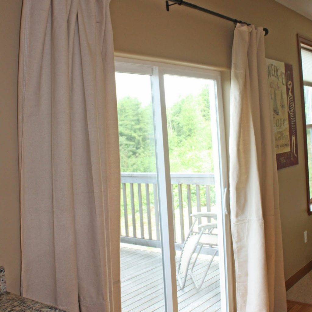 Hanging Curtain Rods Over Sliding Glass Door1033 X 1600