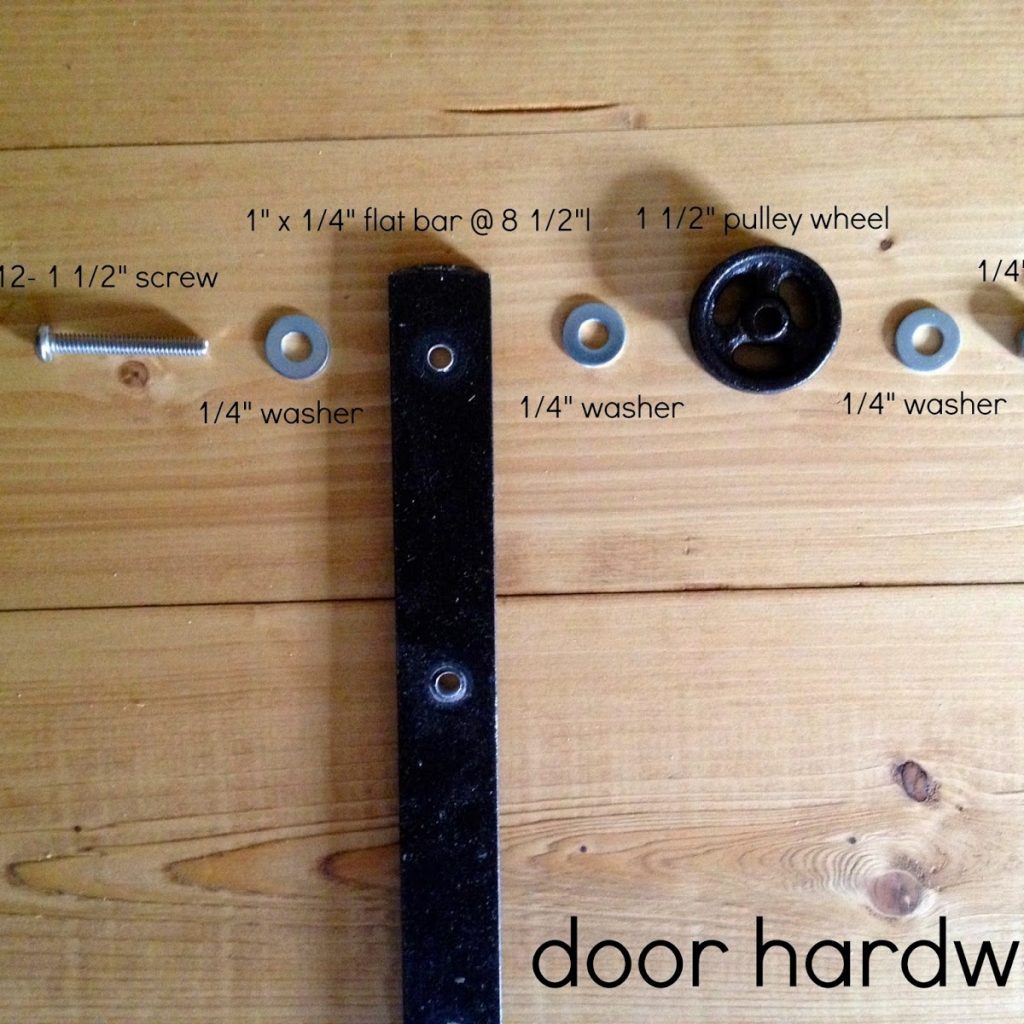 Make Sliding Barn Door HardwareMake Sliding Barn Door Hardware