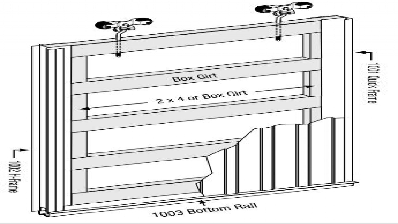 Pole Barn Sliding Door Bottom Track1280 X 720