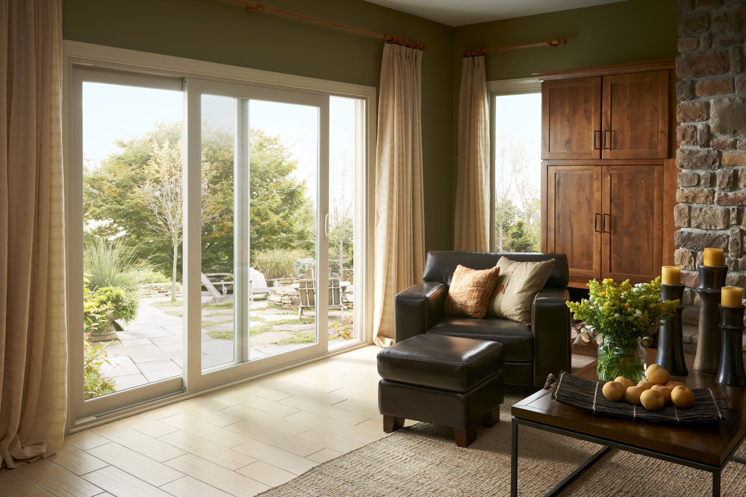 Simonton Vinyl Sliding Glass Door