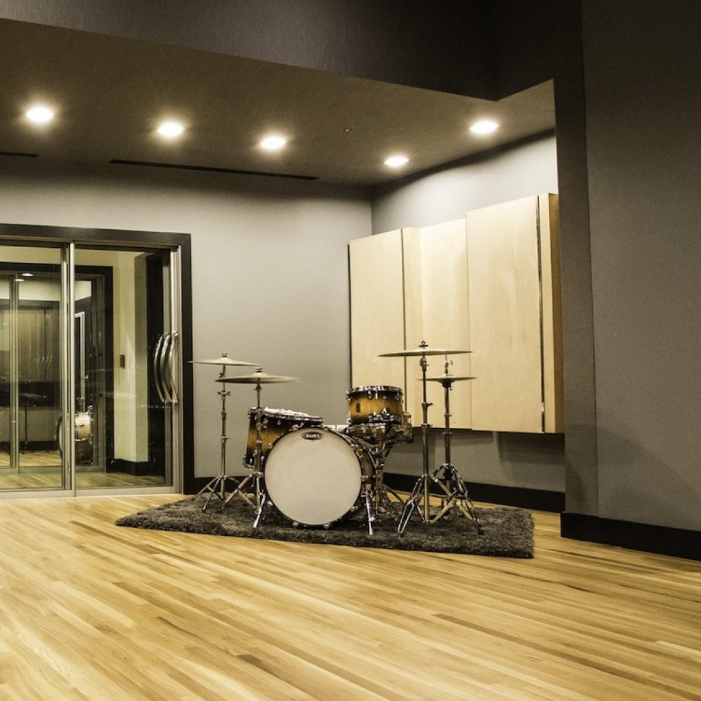 Sound Proof Sliding Glass Doors Recording Studio
