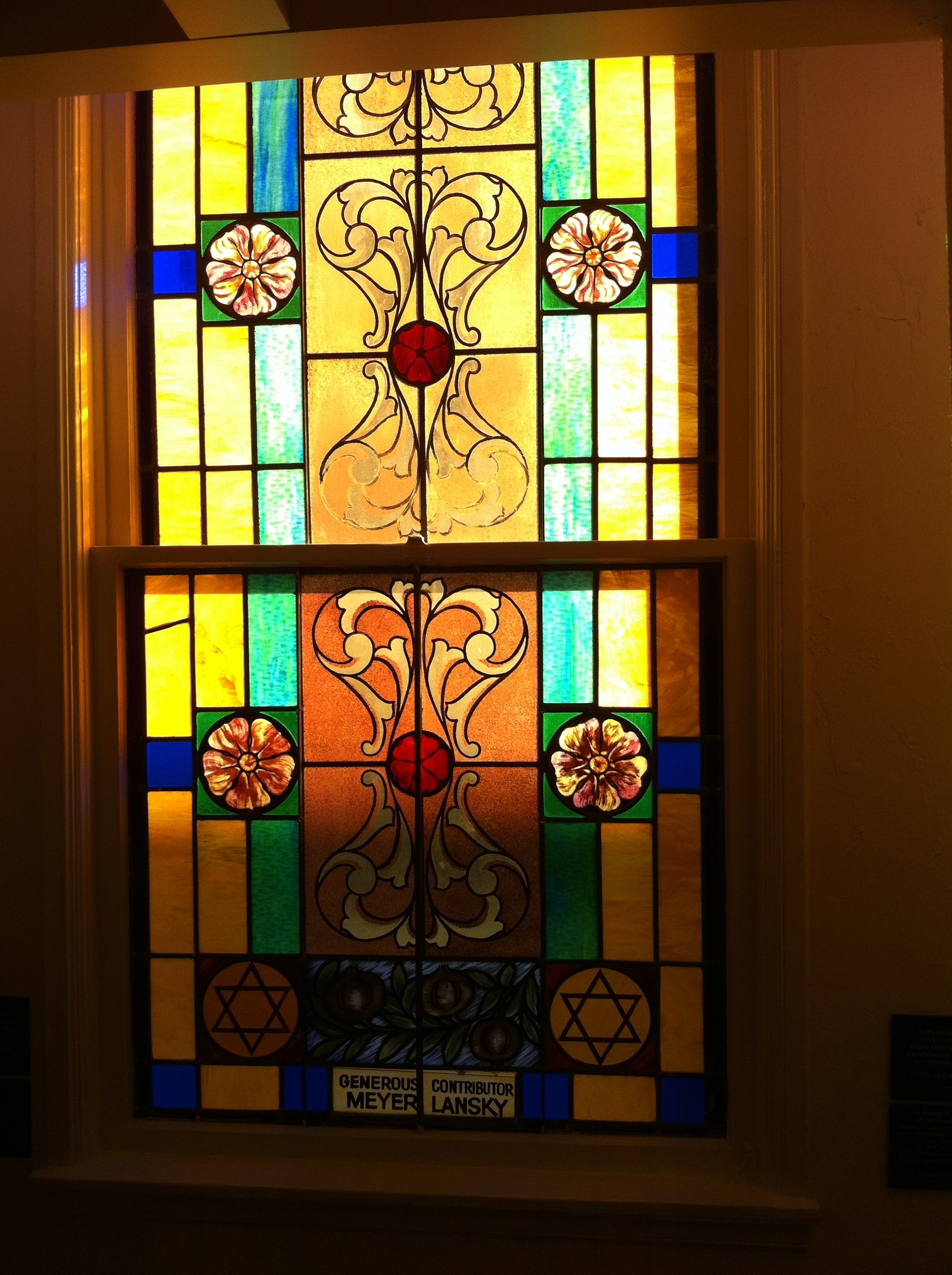 Stained Glass Film For Sliding Glass Doors