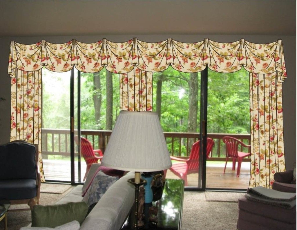 Valances Over Sliding Glass Doors