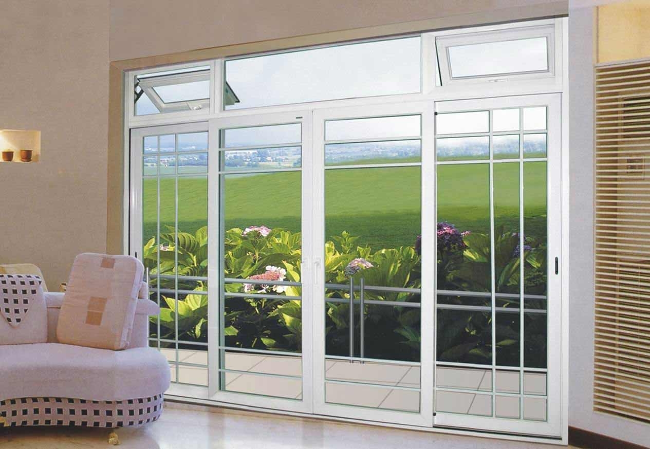 8 Ft Aluminum Sliding Glass Door