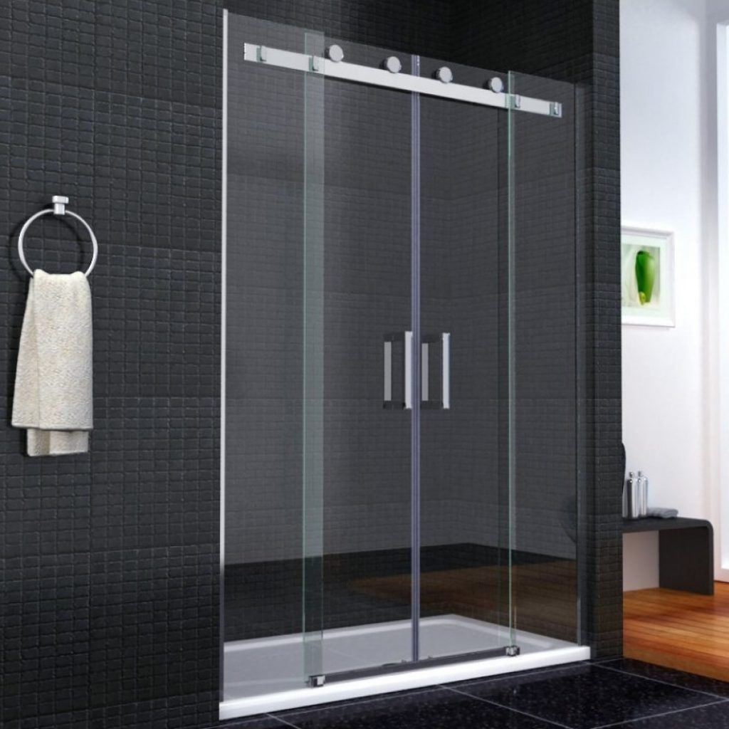 Dual Sliding Glass Shower Doors