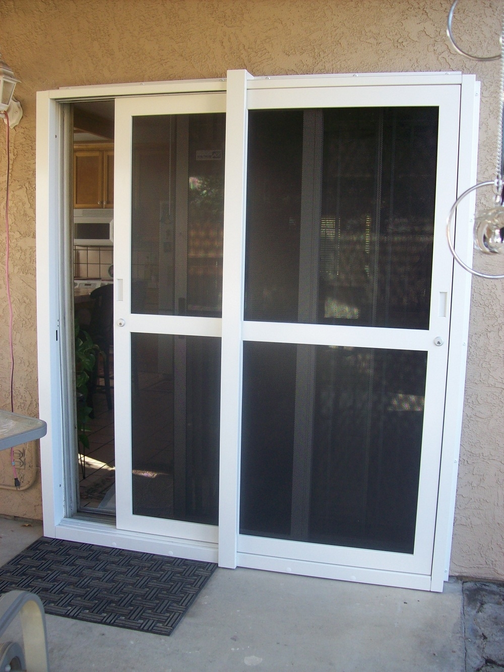 sliding glass doors security screens