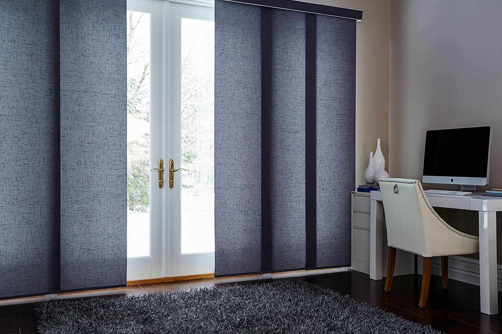 Sliding Panel Track Blinds Patio Doors