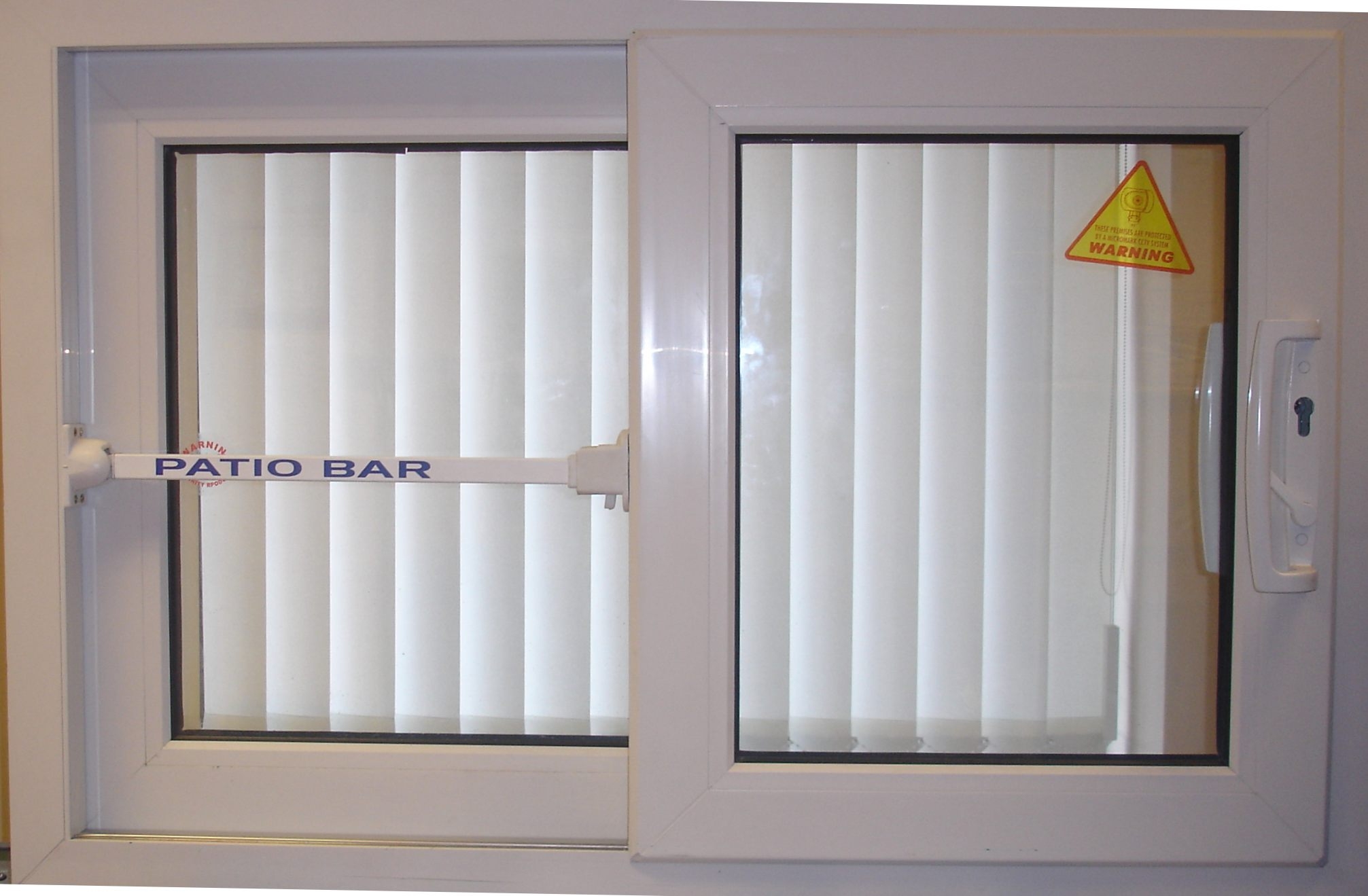 Sliding Patio Door Safety Bar