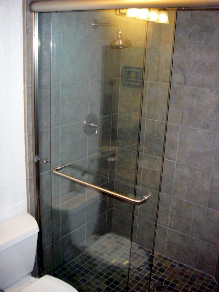 Sliding Shower Door Towel Bar Kit Sliding Doors