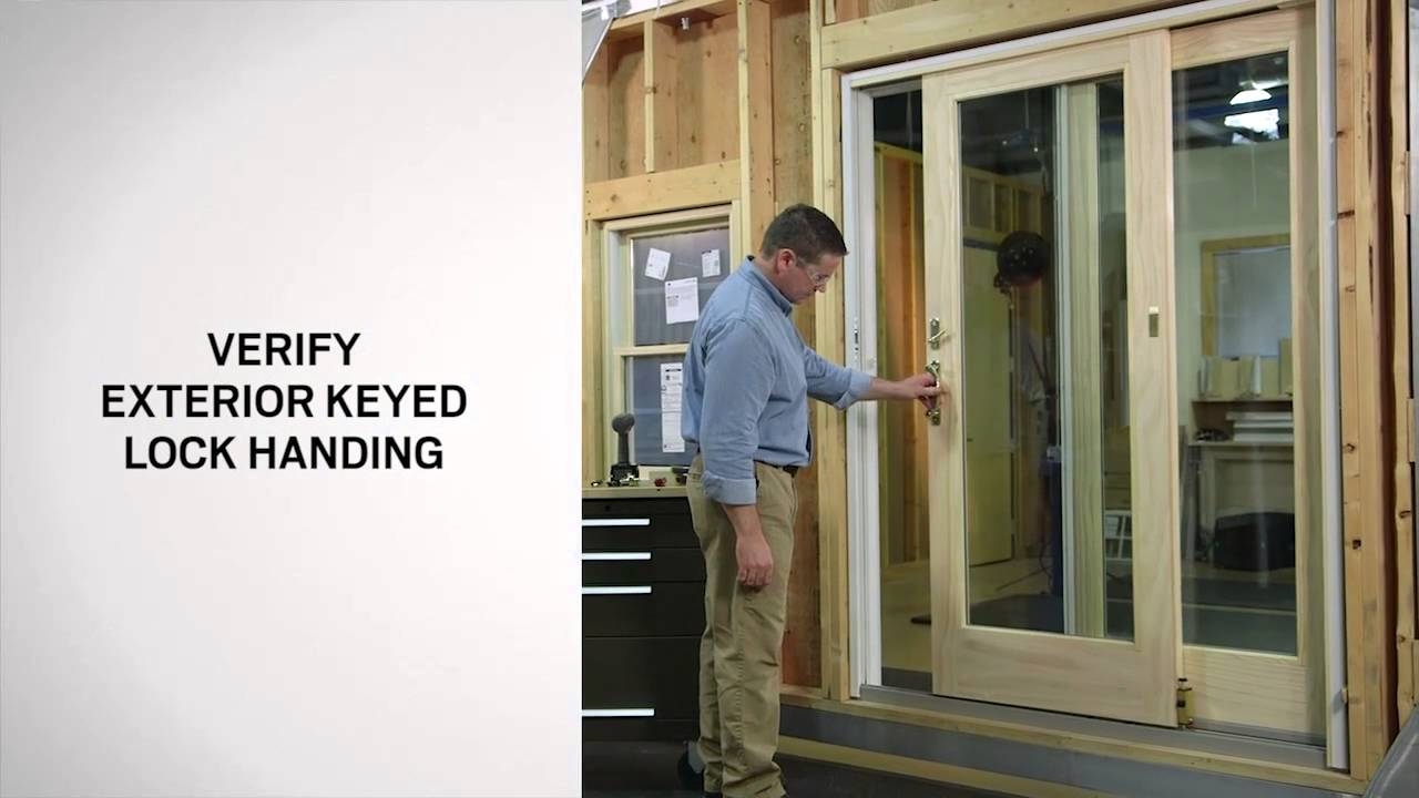 Andersen Sliding Door Exterior Key LockAndersen Sliding Door Exterior Key Lock