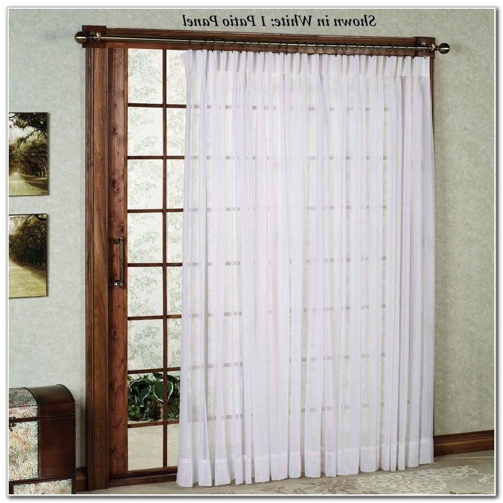 Sliding Door Curtain Rod Without Center Bracket979 X 979