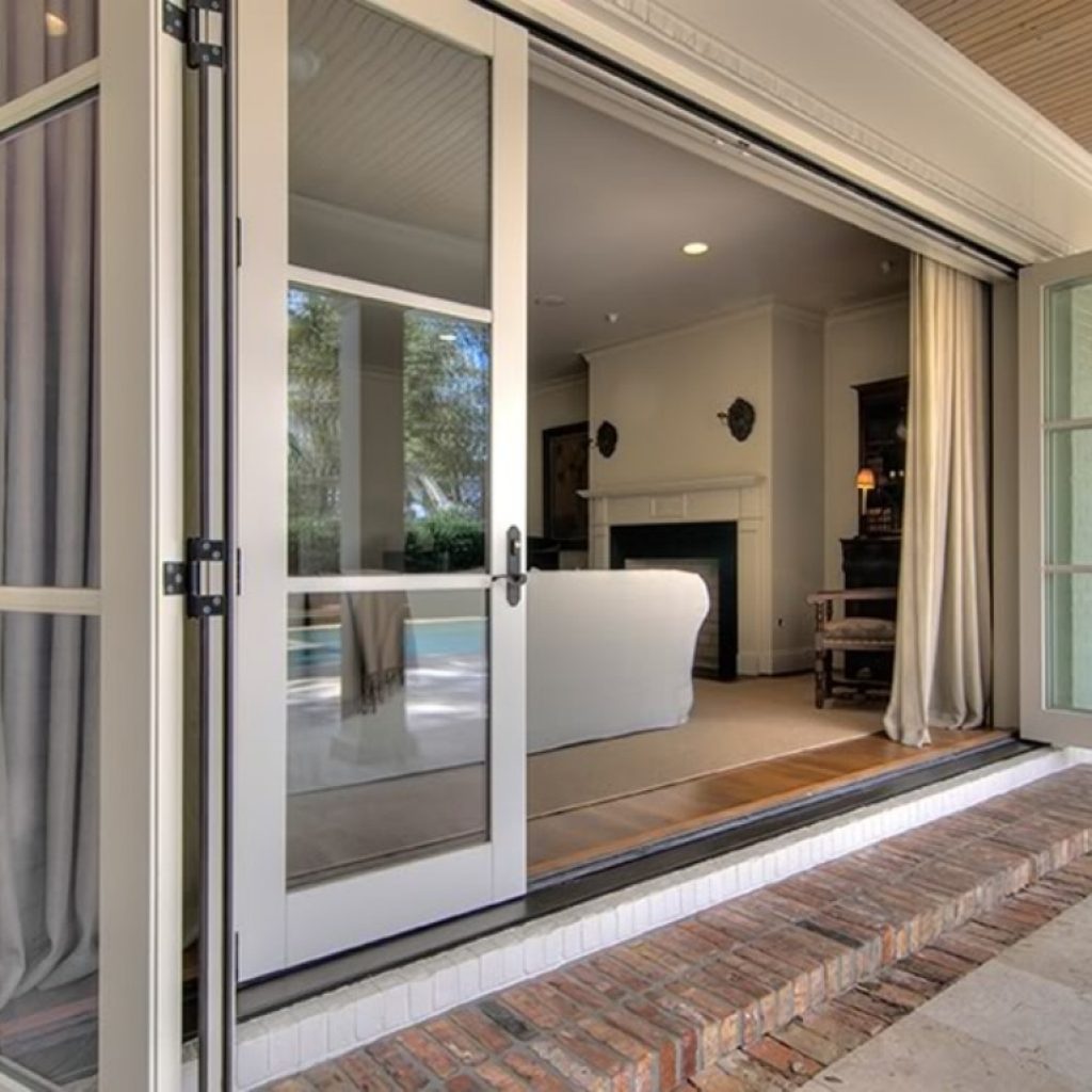 Triple Panel Sliding Patio Doorstriple panel sliding glass doors dors and windows decoration