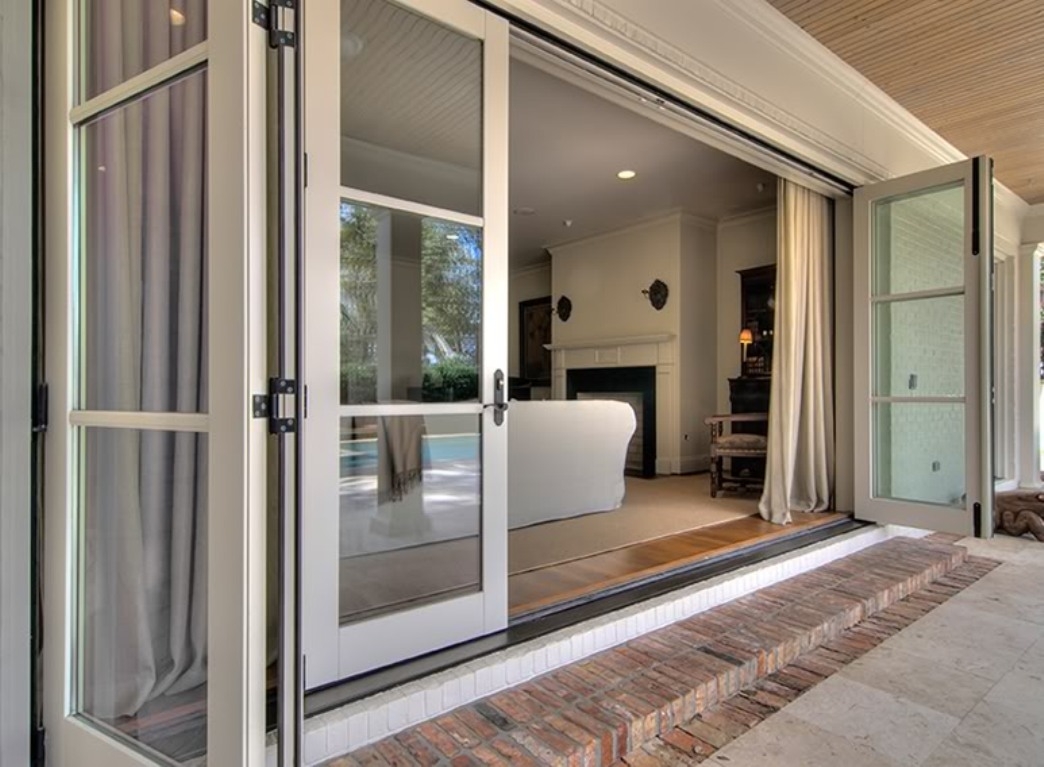 Triple Panel Sliding Patio Doorstriple panel sliding glass doors dors and windows decoration