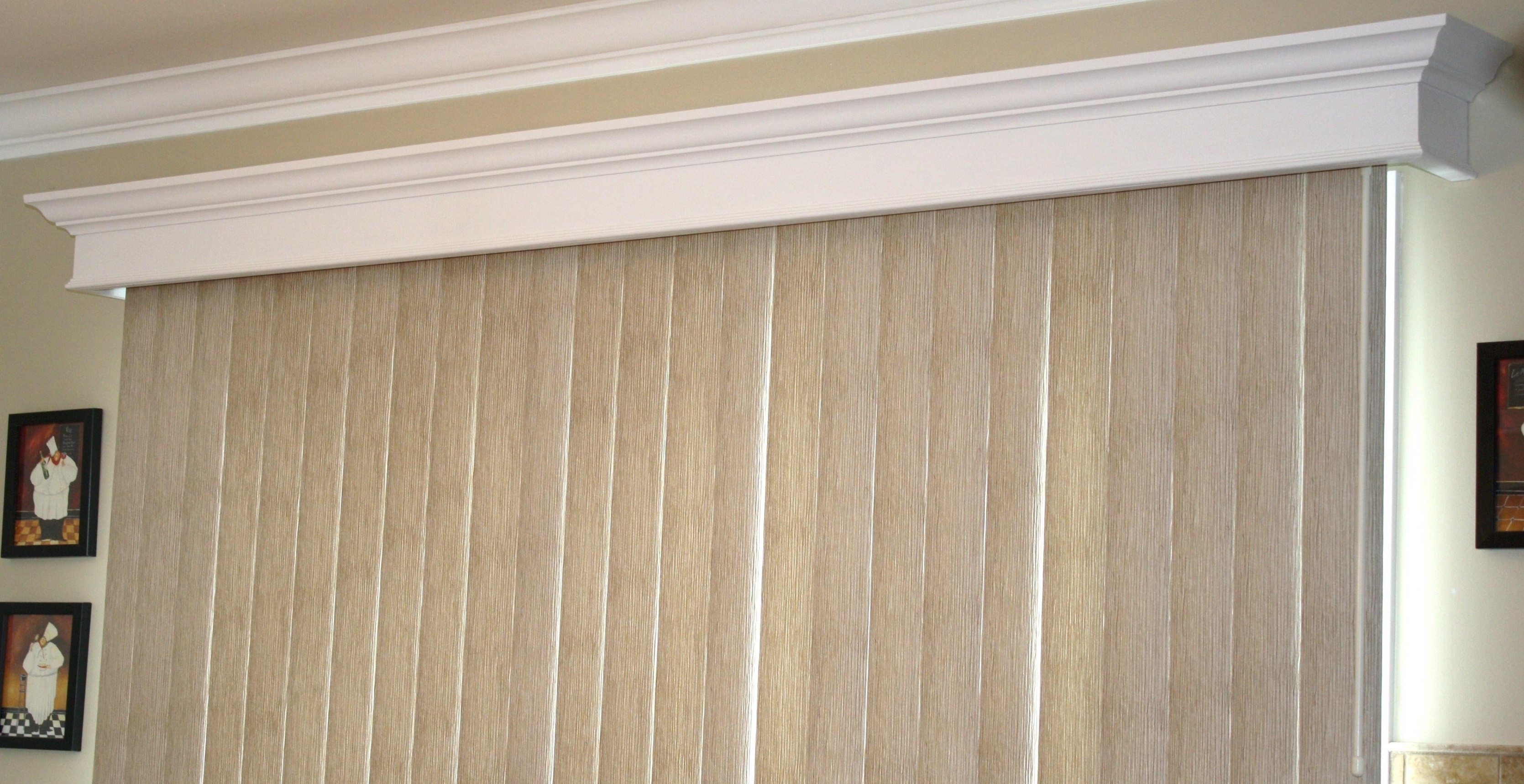 Wood Cornices For Sliding Glass DoorsWood Cornices For Sliding Glass Doors