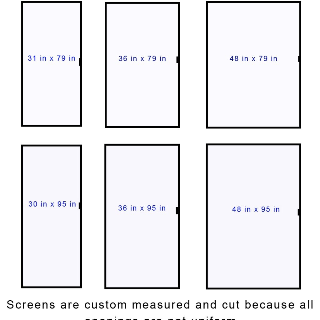 Custom Sliding Screen Door SizesCustom Sliding Screen Door Sizes