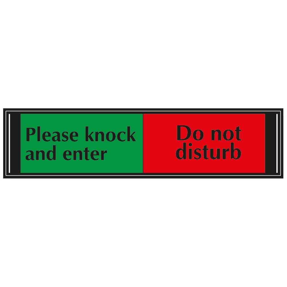 Sliding Door Sign Do Not Disturb