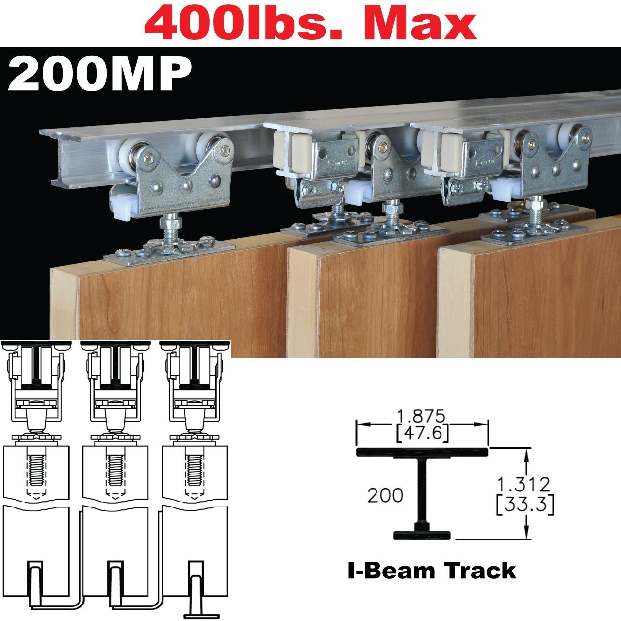 Sliding Pocket Door Track Hardware1280 X 1280