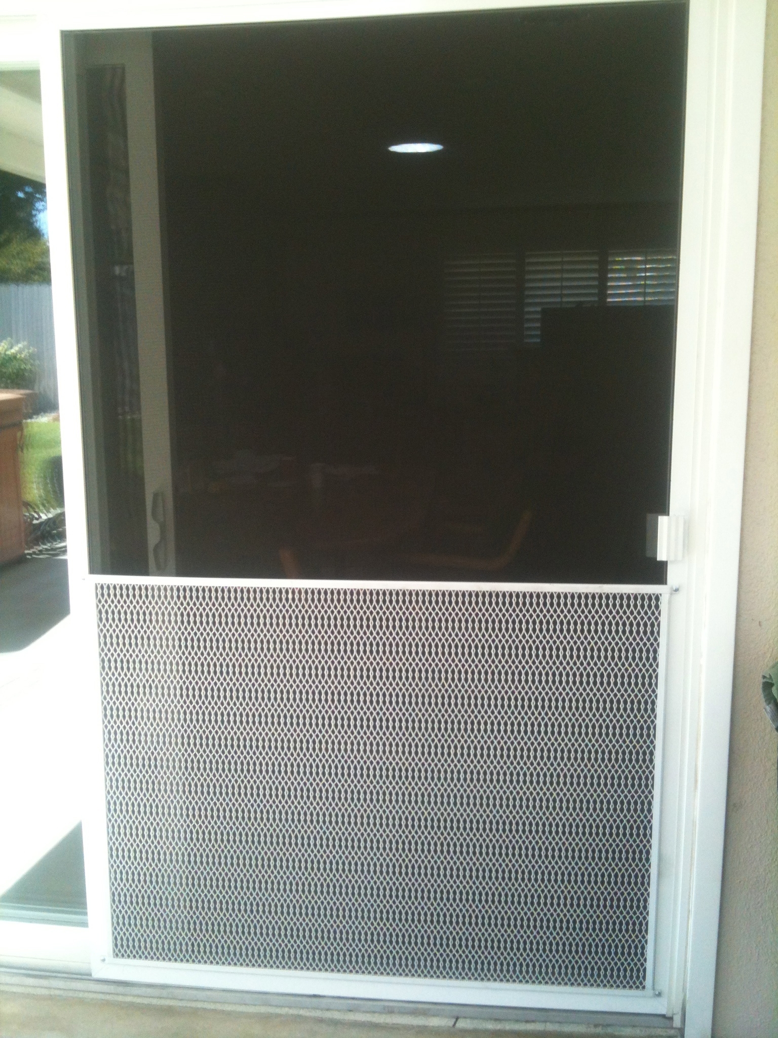 Sliding Screen Door Guard 48 Wide1536 X 2048