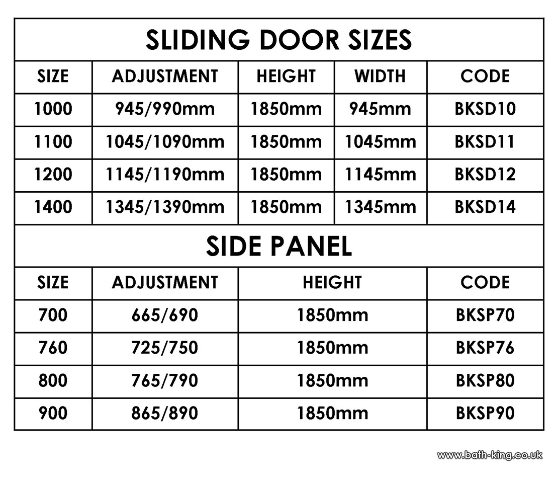 Standard Sliding Glass Door Size Curtains
