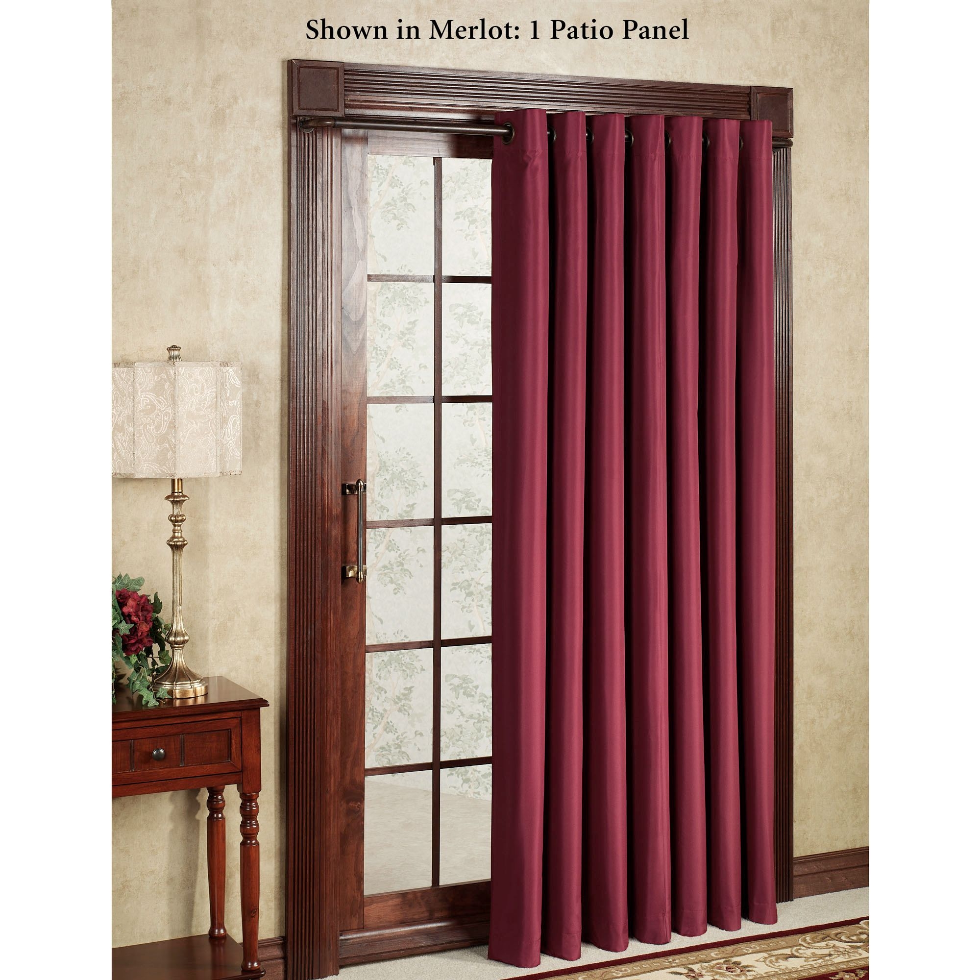 Thermal Lined Curtains For Sliding Glass Doors