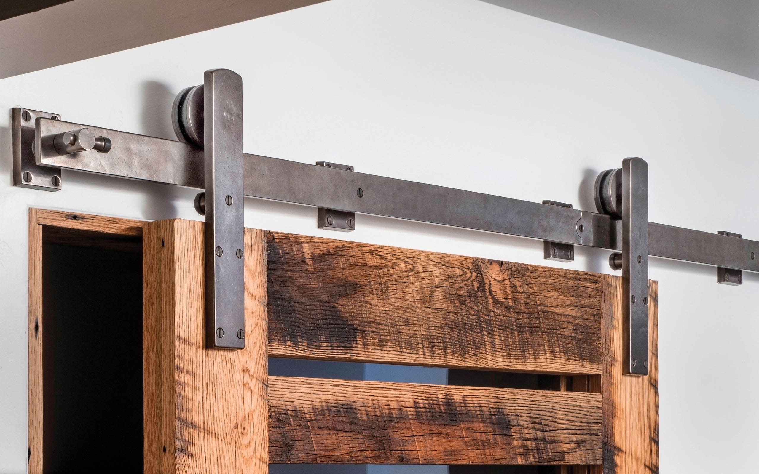 Track System For Sliding Barn Doorbarn door track trk100 rocky mountain hardware