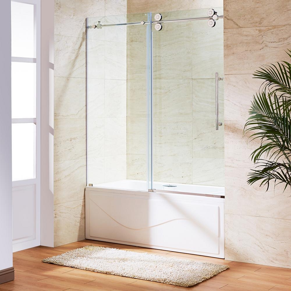 Vigo Frameless Sliding Tub DoorsVigo Frameless Sliding Tub Doors