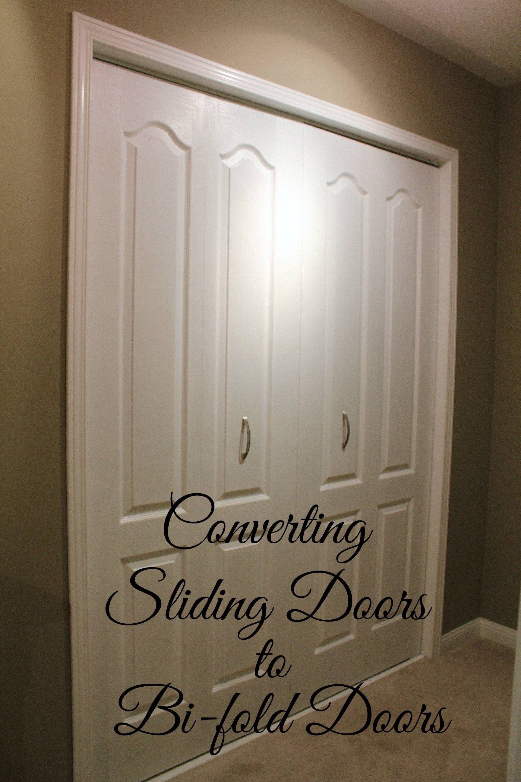 Change Sliding Closet Doors To BifoldChange Sliding Closet Doors To Bifold