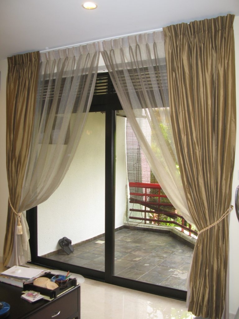 Curtain Styles For Sliding Doors768 X 1024