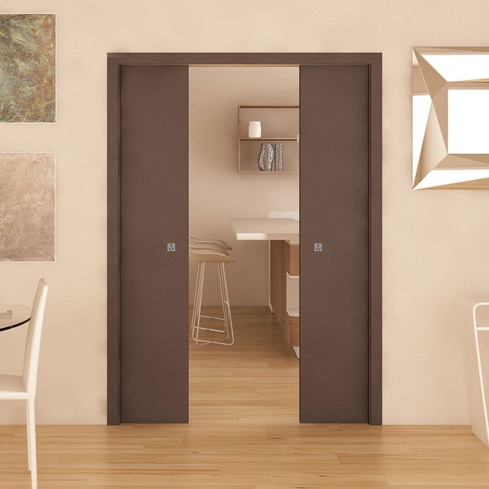 Double Sliding Pocket Door System1000 X 1000