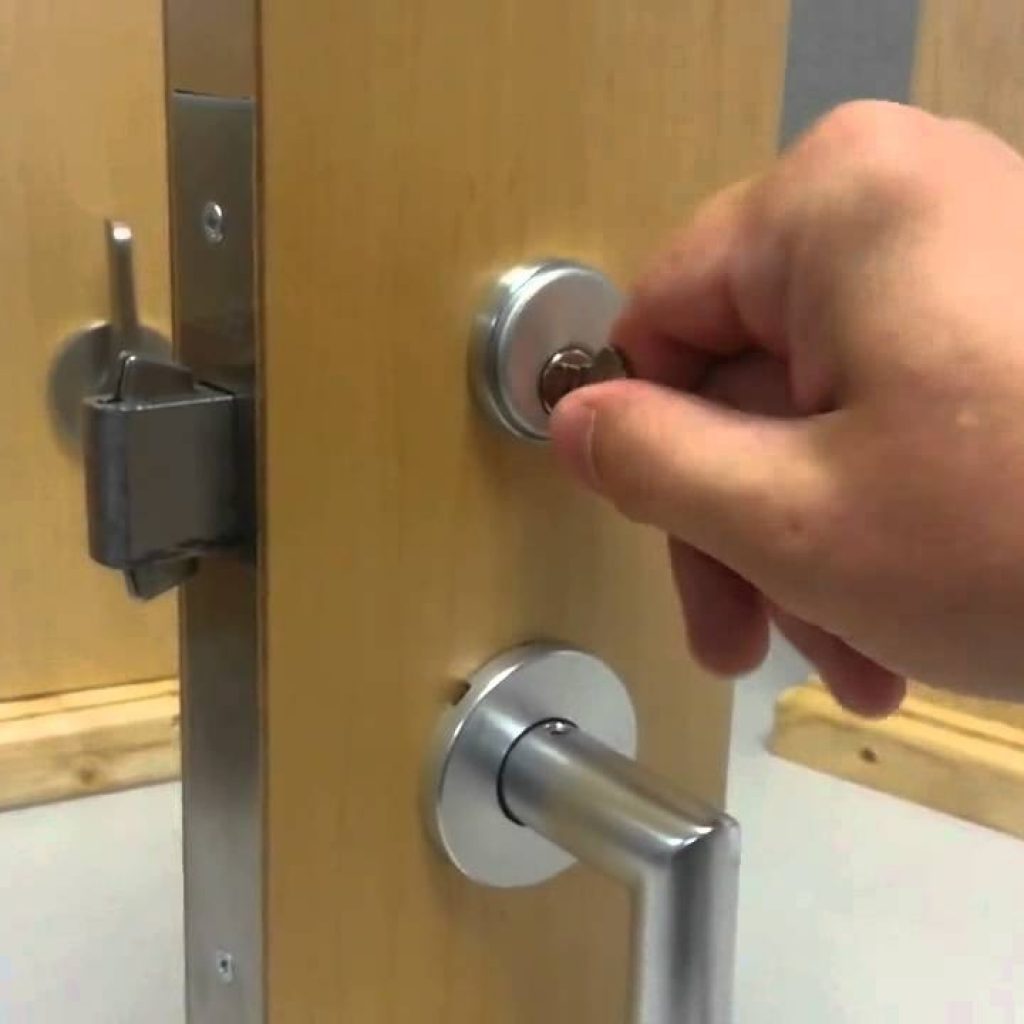 Exterior Key Lock For Sliding Glass Door