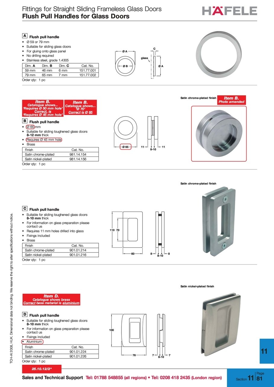 Flush Handles For Glass Sliding DoorsFlush Handles For Glass Sliding Doors