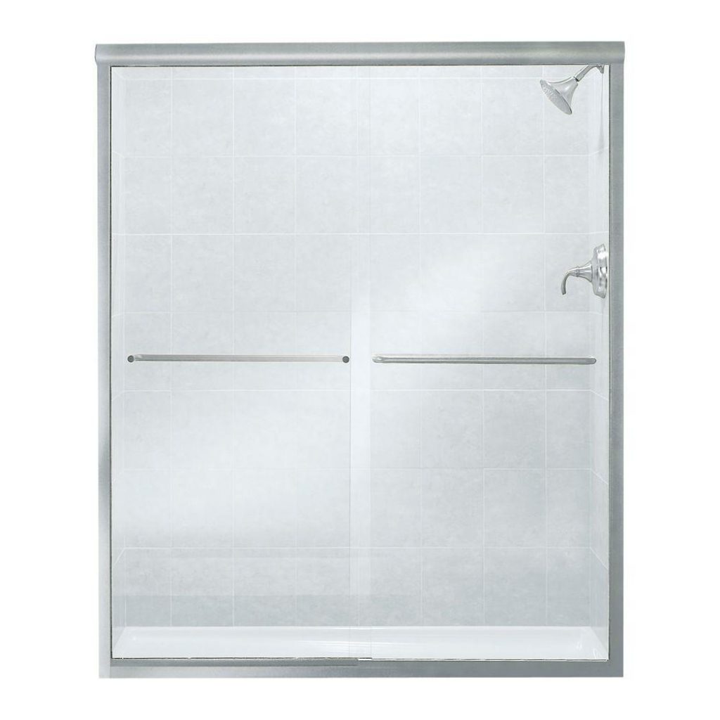 Kohler Sterling Sliding Shower Doorssterling finesse 59 58 in x 70 116 in frameless sliding shower