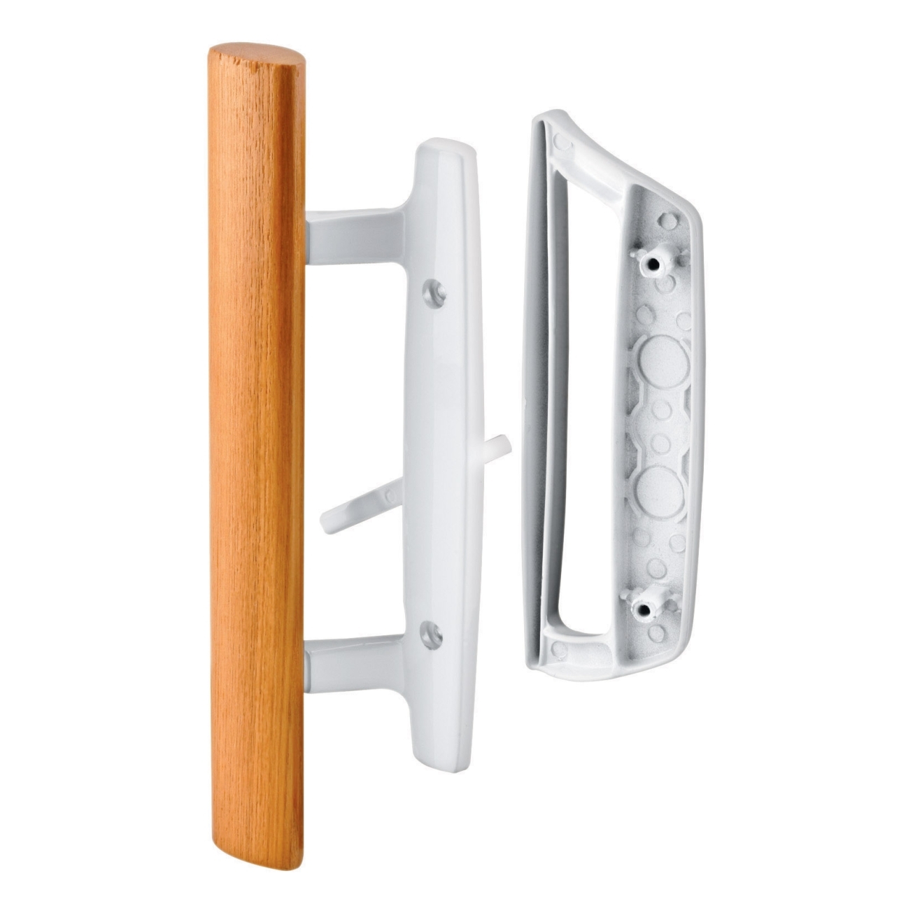 Prime Line Products C1176 White Sliding Glass Door Handleprime line 3 1516in patio door handle set in whitewood 143532