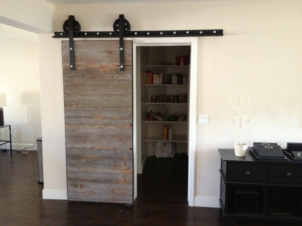 Reclaimed Barn Wood Sliding Doors