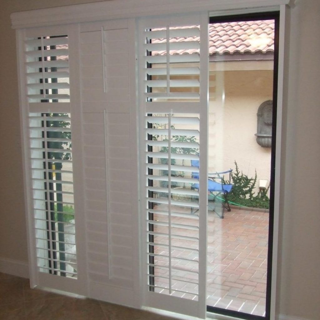 Shutters For Sliding Glass Doorspatio doors awesome plantation shutters patio door images concept