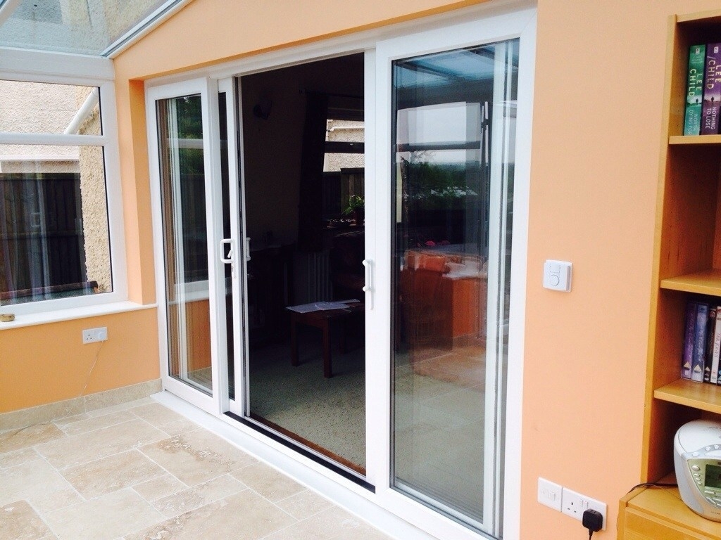 Sliding 4 Panel Patio Doors