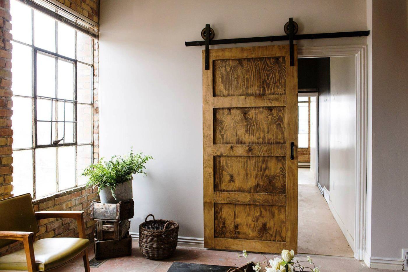 Sliding Barn Door Interior HouseSliding Barn Door Interior House