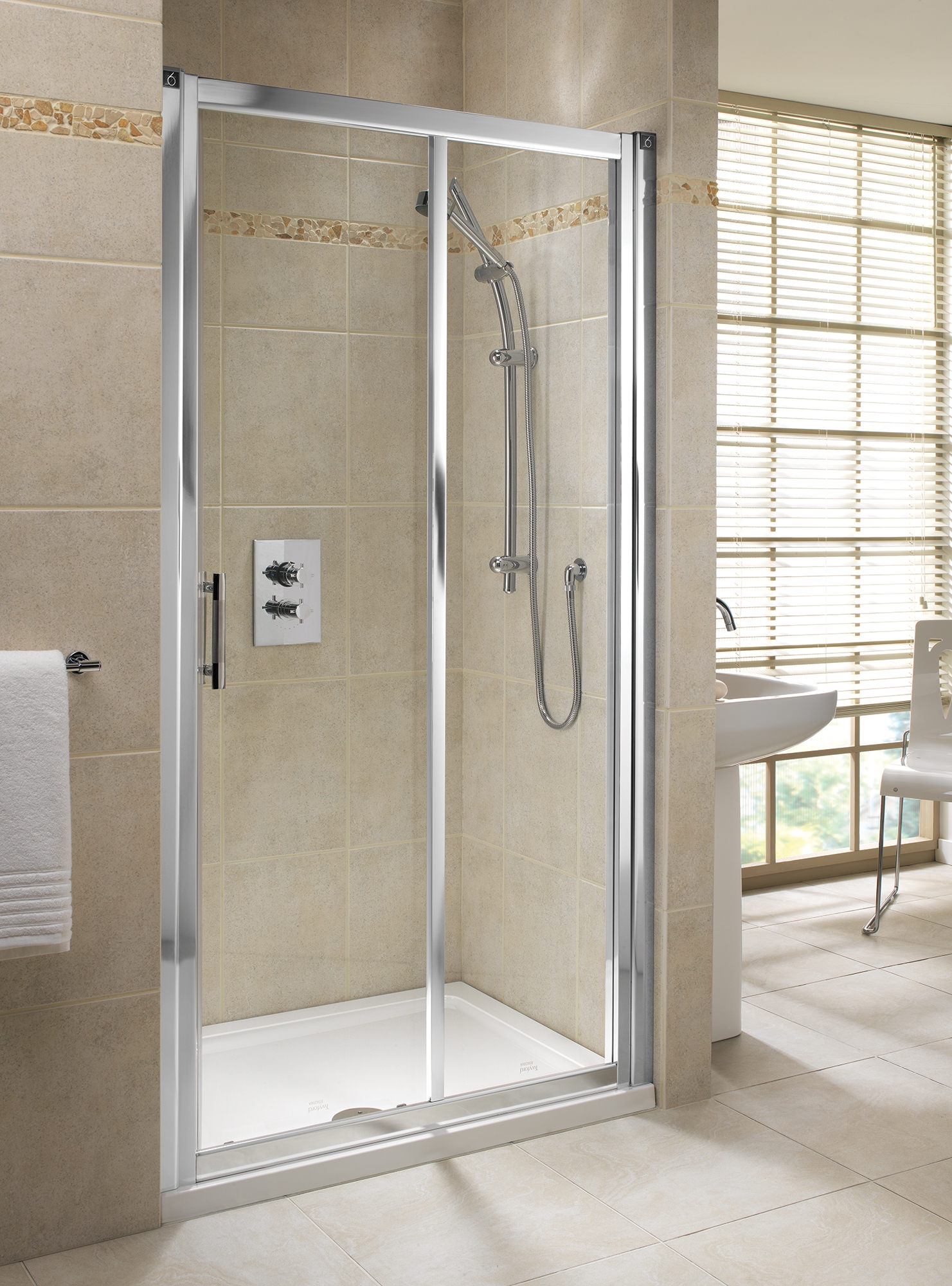 Sliding Door Shower Enclosure