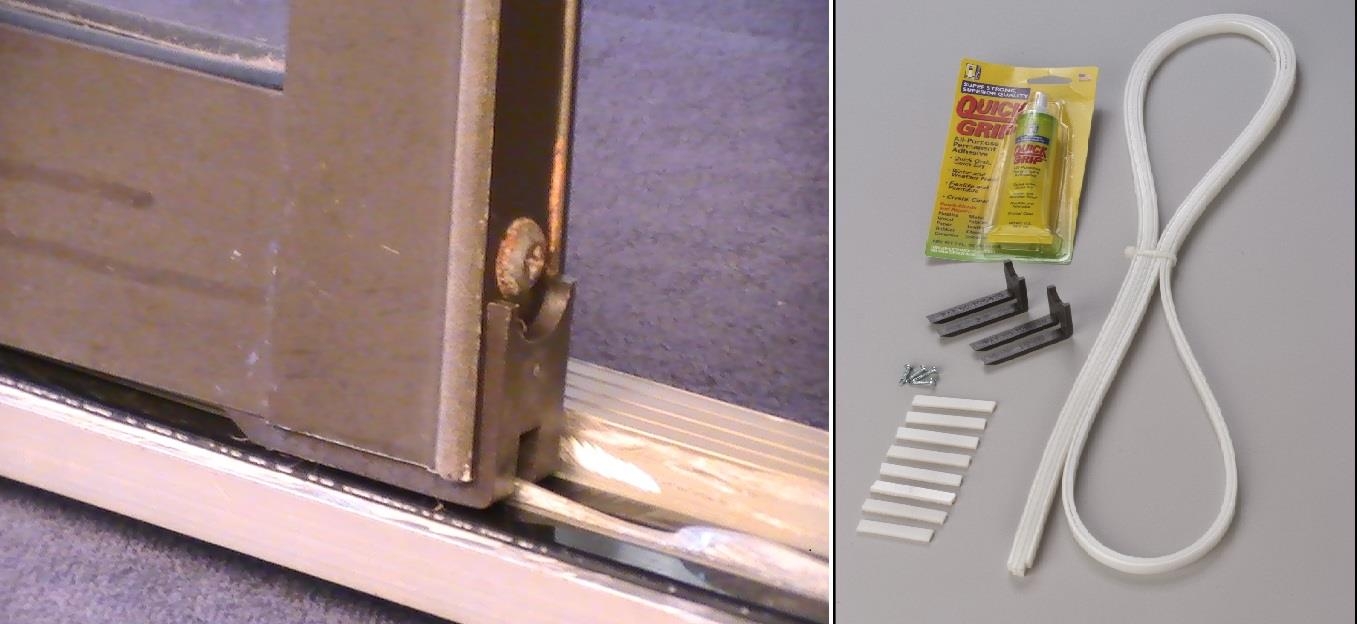 Sliding Glass Door Track Weather Stripping