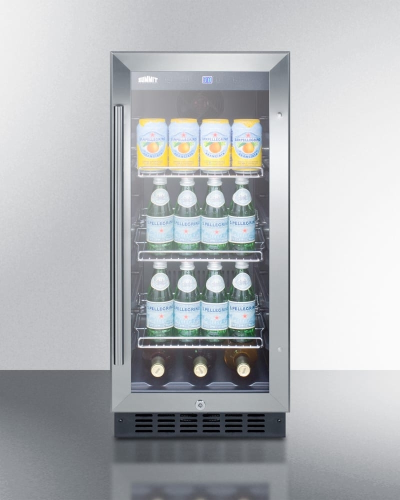 Summit 2 Sliding Door Beverage Cooler800 X 1000