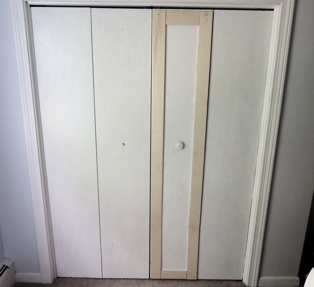 Tri Fold Sliding Doors Closetremodelaholic bi fold to paneled french door closet makeover