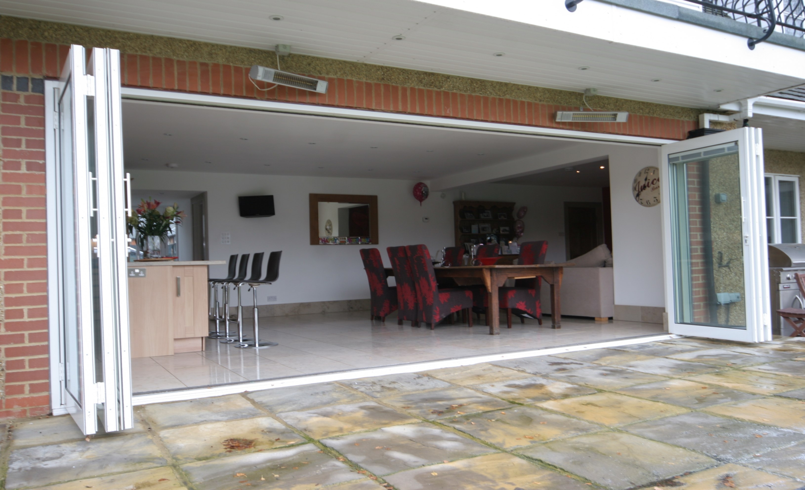 Triple Glazed Folding Sliding Doors